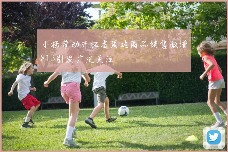 小杨带动开拓者周边商品销售激增813引发广泛关注